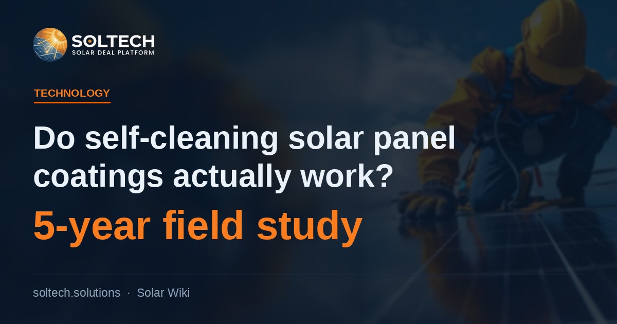 Five-year field study of self-cleaning and anti-soiling solar panel coatings in Dubai and Kuwait